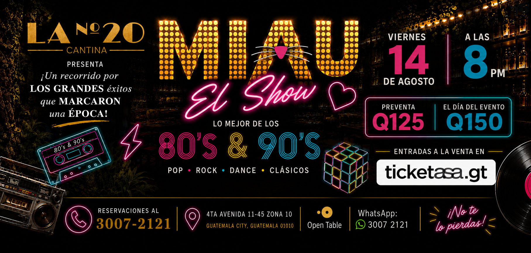 SHOW GRUPO MIAU